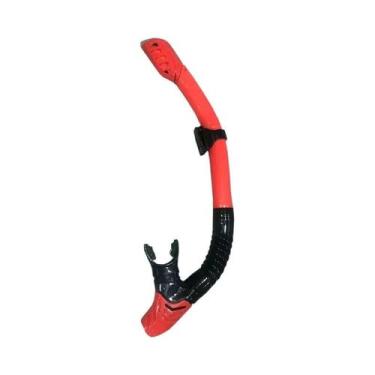 Imagem de Snorkel seco com bocal de silicone - equipamento de mergulho - QYQ, Ve