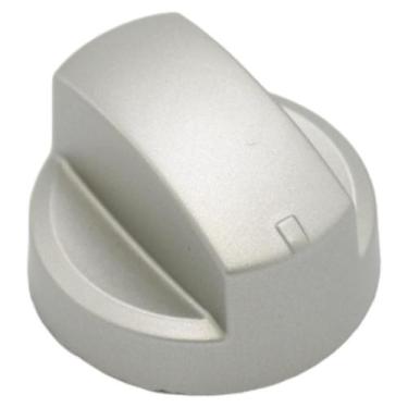 Imagem de Botão Manipulo Prata P/ Cooktop Electrolux Gc75p, Gf75x, Gt60x e Gt75x