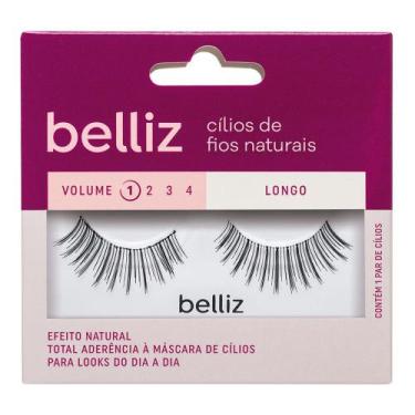 Imagem de Cílios Postiços Belliz  Cílios de Fios Naturais Hair Line 101, Pack Un