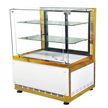 Imagem de DBCR1.0 Balcão Refrigerado Clean Dourado - Para doces e bolos 1,0m - D