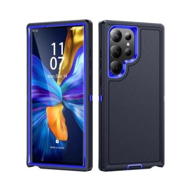 Imagem de Capa Híbrida 3 Em 1 Resistente a Impactos Para Samsung S25 S24 S23 plu