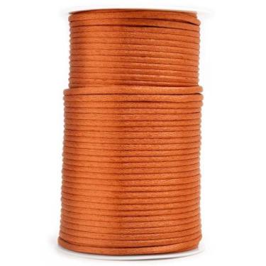 Imagem de Cordão de Cetim Rabo de Rato 4mm 100 Metros - artePunto, COBRE