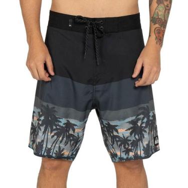 Imagem de Bermuda Quiksilver Everyday Panel 18" WT25 Preto, 44, Preto