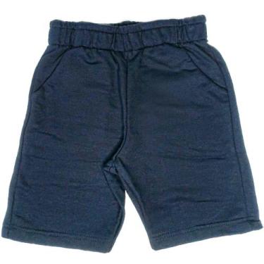 Imagem de Bermuda Azul Marinho Infantil - Básico - Malwee Kids, 14