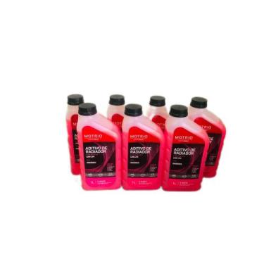 Imagem de kit 7 Aditivos De Radiador Long Life Renault Motrio Pronto Uso 1 Litro