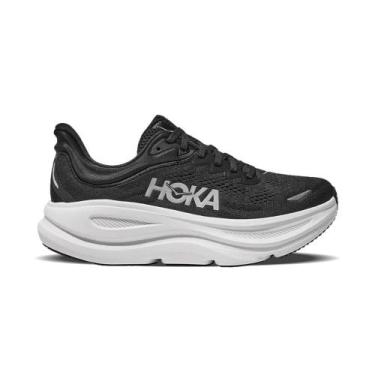 Imagem de Tênis Hoka Bondi 9 Feminino, 37, Preto, Branco