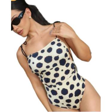 Imagem de Maio Body Estampado Com Amarração Na Lateral Soleaguaa - SOL E AGUA, P