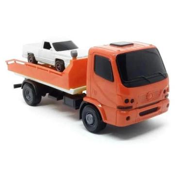 Imagem de Caminhão Guincho Urban Workers Roma Brinquedos, Laranja