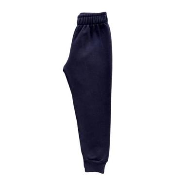 Imagem de Calça Infantil Masculina em Moletom Felpado Kyly, Preto, 6