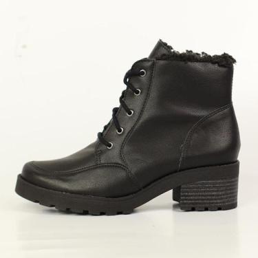 Imagem de Bota Firezzi Cano Curto Tratorada Peluciada, 38, Preto