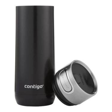 Imagem de Garrafa Térmica Luxe Autoseal - 473ml - Preto - Contigo