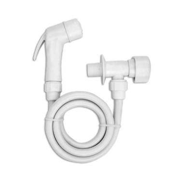 Imagem de Ducha Higiênica PVC Branca 1,2mt - HF