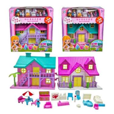 Imagem de Brinquedo Casinha Pocket - 18 Itens - Pais e Filhos