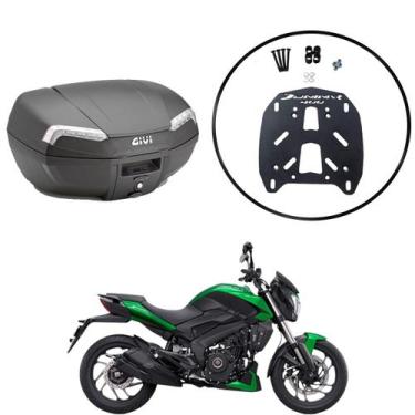 Imagem de Baú Bauleto Givi E46nt Rivi  Sup Superior Bajaj Dominar 400