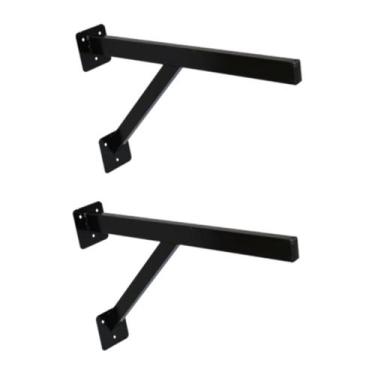 Imagem de Kit 2 Suportes Parafusar Bancada Pia Pedra Mármore 40x20cm - Ouro Mina