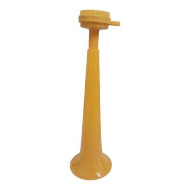 Imagem de Corneta Plástico 28cm Brasil Cor:Amarelo, Amarelo