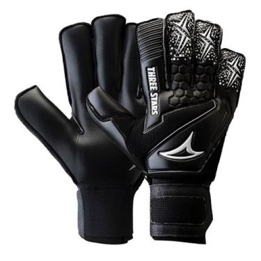 Imagem de Luva Goleiro Three Stars SKY pto/pto - Three Stars, Preto, P