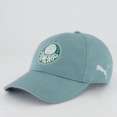 Imagem de Boné Puma Palmeiras Training Verde e Branco, Único