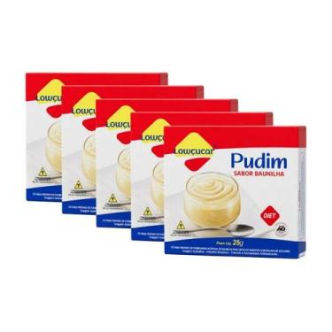 Imagem de Pudim Baunilha Zero Açúcar Lowçúcar - 5 unidades de 25g