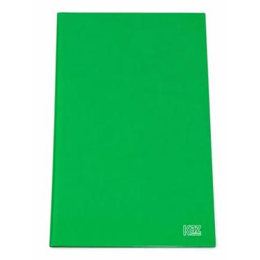 Imagem de Caderno brochura capa dura KAZ verde 48 folhas
