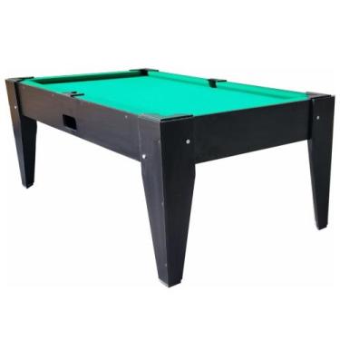 Imagem de Mesa sinuca bilhar campineira 1,82 m x 1,02m caçapa embutida -, Verde