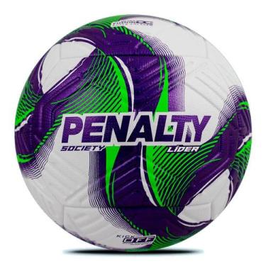 Imagem de Bola Penalty Líder XXV, Bco, Roxo, Vrd, UNICO