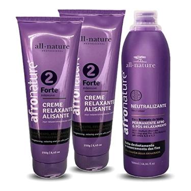 Imagem de Kit Relaxamento Nature Afro Nature Forte N 2+Neutralizante