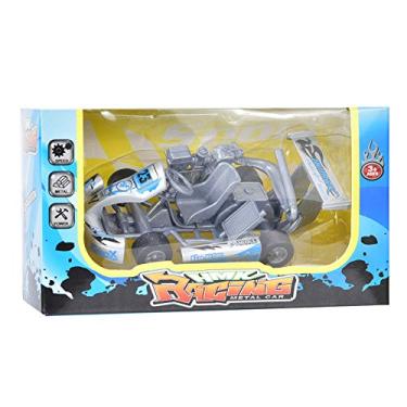 Imagem de Puxe para trás, durável, com borda lisa, brinquedo infantil para meninos (prata)