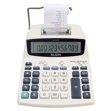 Imagem de Calculadora elgin MA-5121 com bobina 12 dígitos bivolt