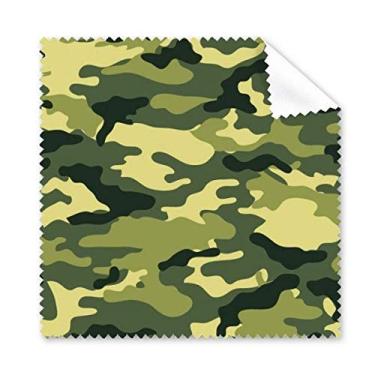 Imagem de Camuflagem Line Art Grain Illustration Pattern Pano de limpeza para tela de telefone, 5 peças