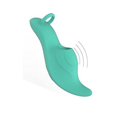 Imagem de Vibradores Dedo Feminino de Silicone Brinquedo Sexual Para Massagem do Ponto G 10 Vibrações Zatla (Verde)