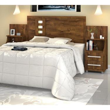 Imagem de Cabeceira Flórida para Cama Casal/Queen/King - Malbec - Jaci Móveis