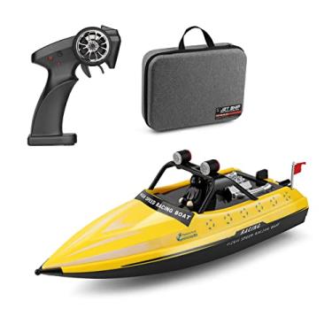 Imagem de mingzhe WLtoys WL917 RC Boat 2.4GHz Controle Remoto Barcos RC Jet Boat 16km/h RC Boat Brinquedo para Crianças Adultos Meninos Pacote de Saco de Armazenamento