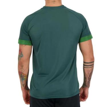 Imagem de Camiseta Spr Palmeiras Shield Masculino - Verde Escuro