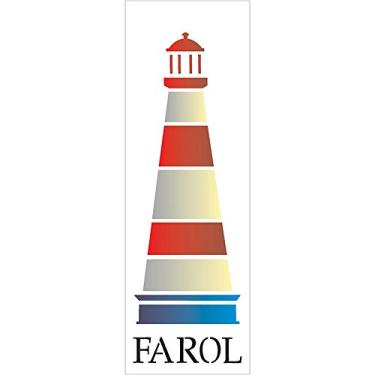 Imagem de Stencil de Acetato para Pintura OPA 10 x 30 cm – 1867 – Farol