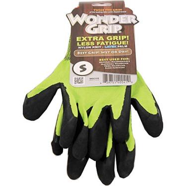 Imagem de Luva Bellingham Inc. P-Wonder Grip Extra Grip Luvas - Amarelo Pequeno
