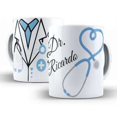 Imagem de Caneca Personalizada - Jaleco Doutora Médica Medico Medicina ( coloque nome )