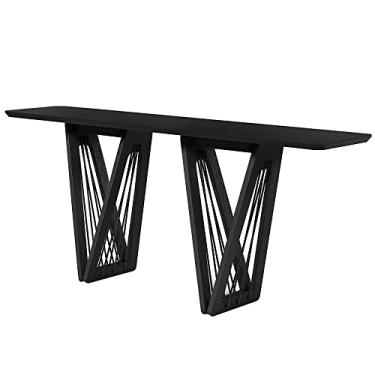 Imagem de Aparador Decorativo 180cm Giaguaro Preto/Ébano G13 - Gran Belo