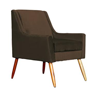 Imagem de Poltrona Ariane Luxo Suede Cores - DS Estofados