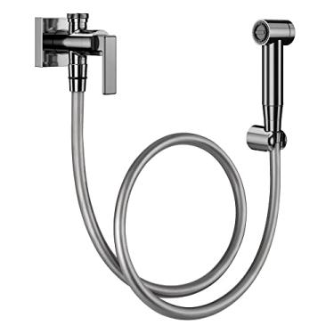 Imagem de Ducha Higiênica Docol Stillo 823748 com Registro e Derivação Grafite Polido