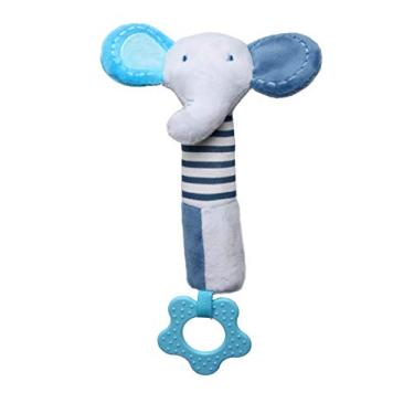 Imagem de STORKI Brinquedo De Pelúcia Multissensorial Elefante Storki Azul