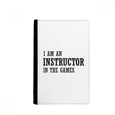 Imagem de Porta-passaporte I Am An Instructor In The Games Notecase Burse carteira porta-cartões