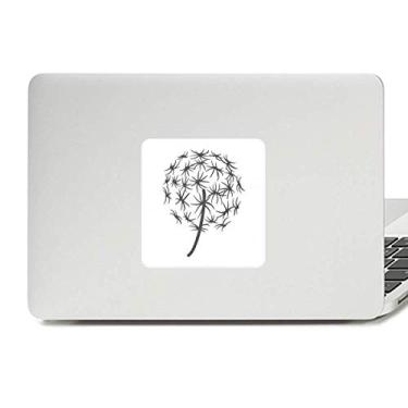 Imagem de Adesivo de vinil para laptop com desenho de dente-de-leão de estrela para decoração de PC