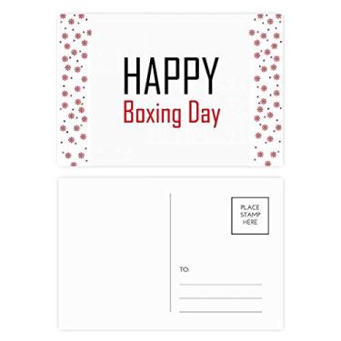 Imagem de Celebrate Boxing Day Blessing Christmas Christmas Flower Celebration Cartão postal Blessing Mailing Card