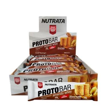 Imagem de Barra Proto Bar - 8 Unidades de 70g Peanut Butter com Amendoim - Nutrata