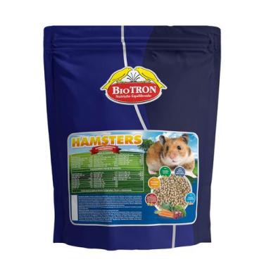 Imagem de Ração Para Hamster 500G Alimento Roedores Biotron Com Alfafa L-Carniti