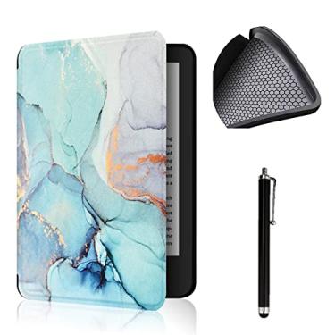 Imagem de enoxboo Capa apenas para Kindle de 11ª geração de 6 polegadas versão 2022 (modelo nº: C2V2L3), capa não adequada para Kindle Paperwhite 11, inclui uma caneta de tela sensível ao toque