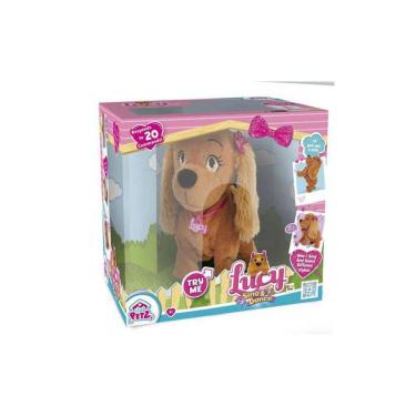 Imagem de Cachorrinha Lucy Interativa com Sons e Movimentos, Alimentação por 4 Pilhas aa LR6 Indicado para 4 Anos Multikids - BR4
