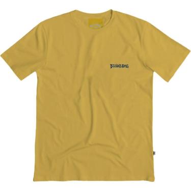 Imagem de Camiseta Billabong Harmony WT23 Masculina Amarelo