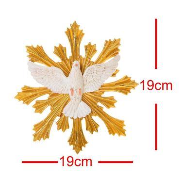 Imagem de Imagem De Divino Espírito Santo  Feito em Resina p Pendurar